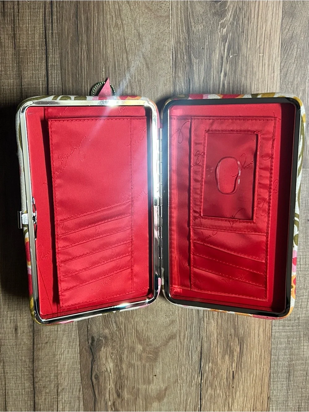 Vera Bradley quilted wallet